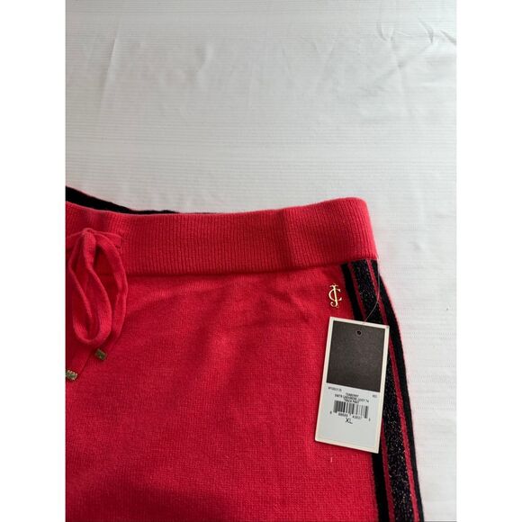 NWT Juicy Couture Black Label Teaberry Cashmere Jogger Pants Size XL New - Picture 8 of 11